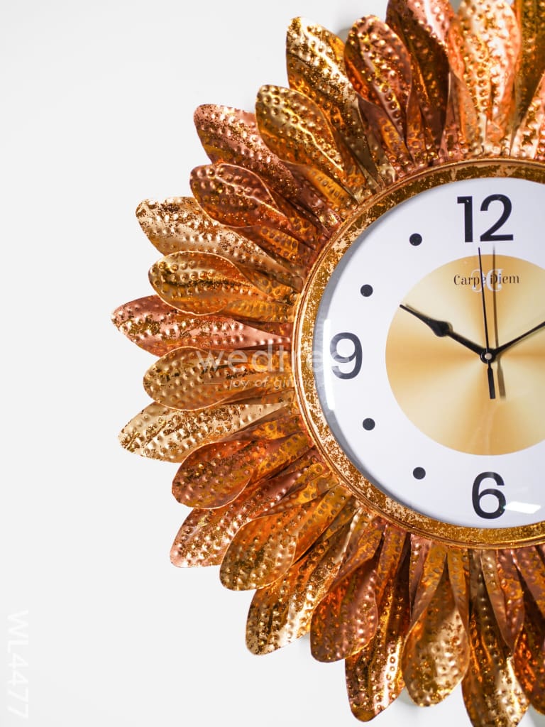 Metal Wall Decor - Designer Clock - WL4477