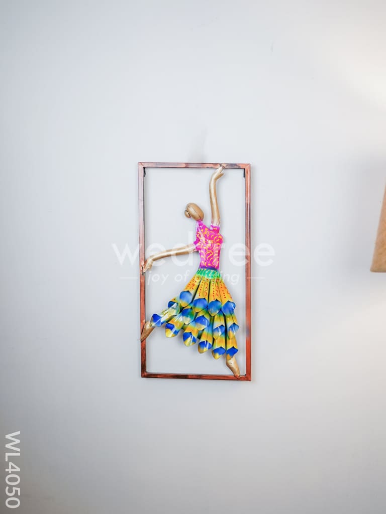 Metal Wall Hanging Dancing Girls - WL4050