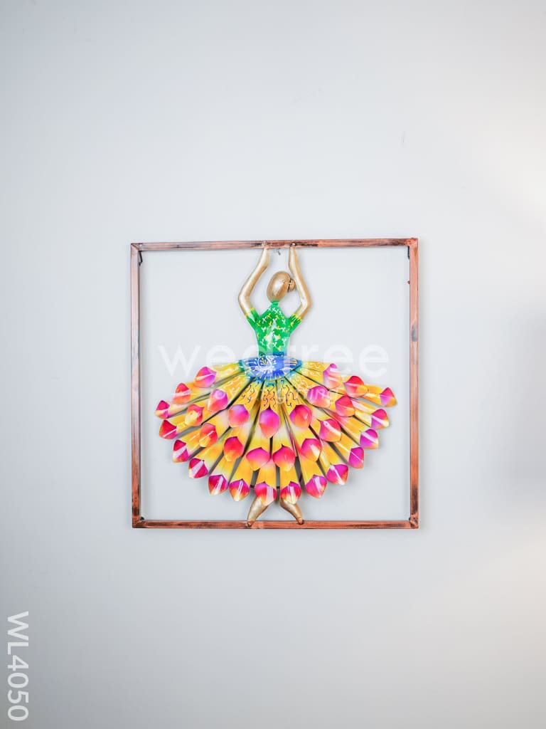 Metal Wall Hanging Dancing Girls - WL4050