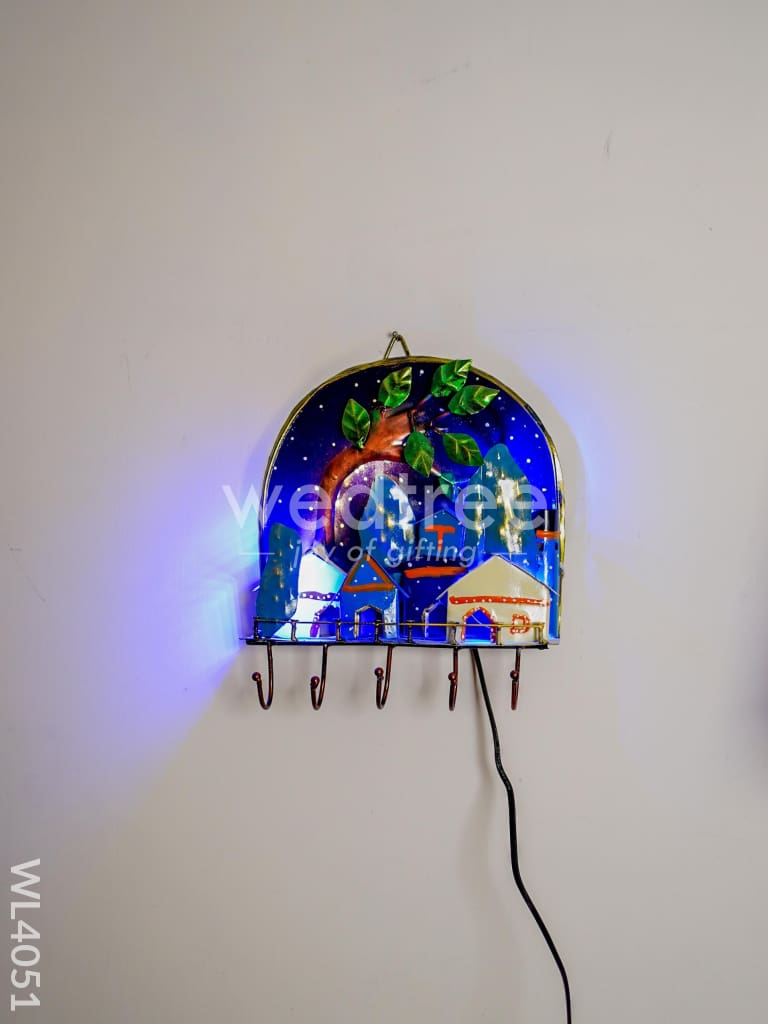 Metal Wall Hanging Decorative Key Hanger - WL4051