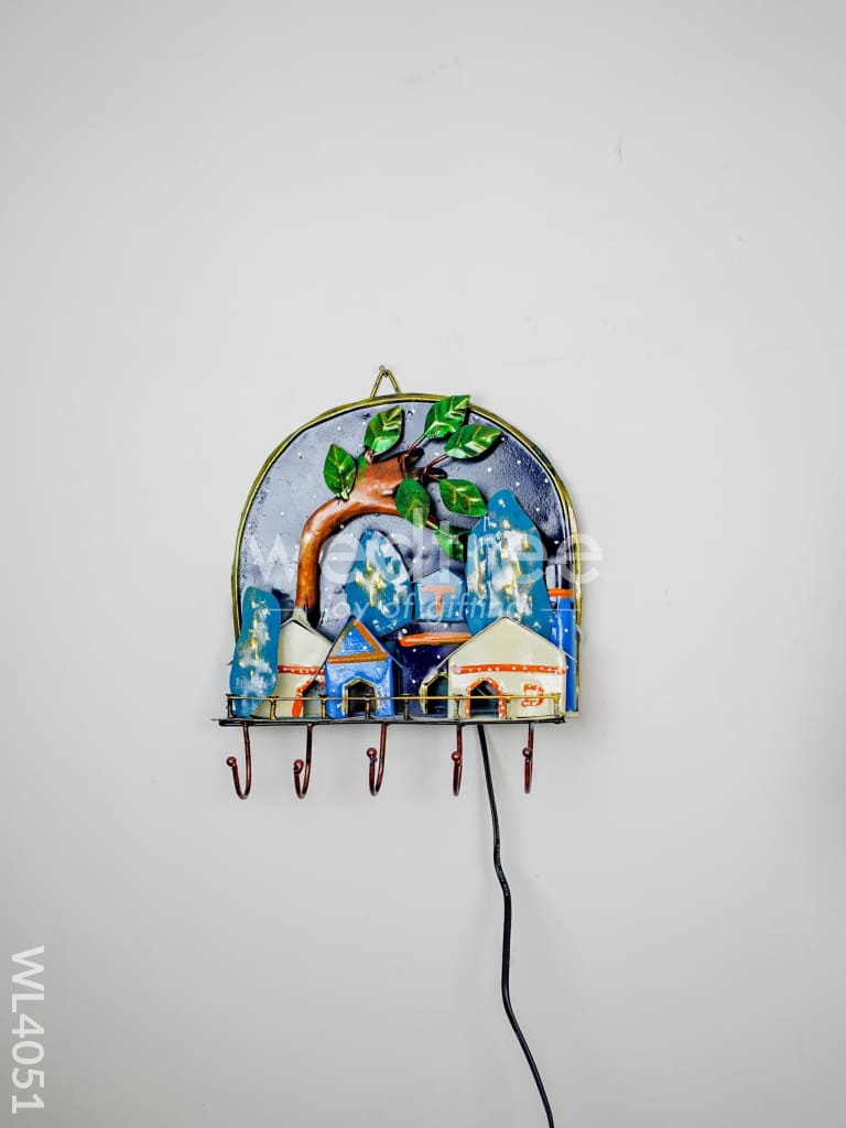 Metal Wall Hanging Decorative Key Hanger - WL4051