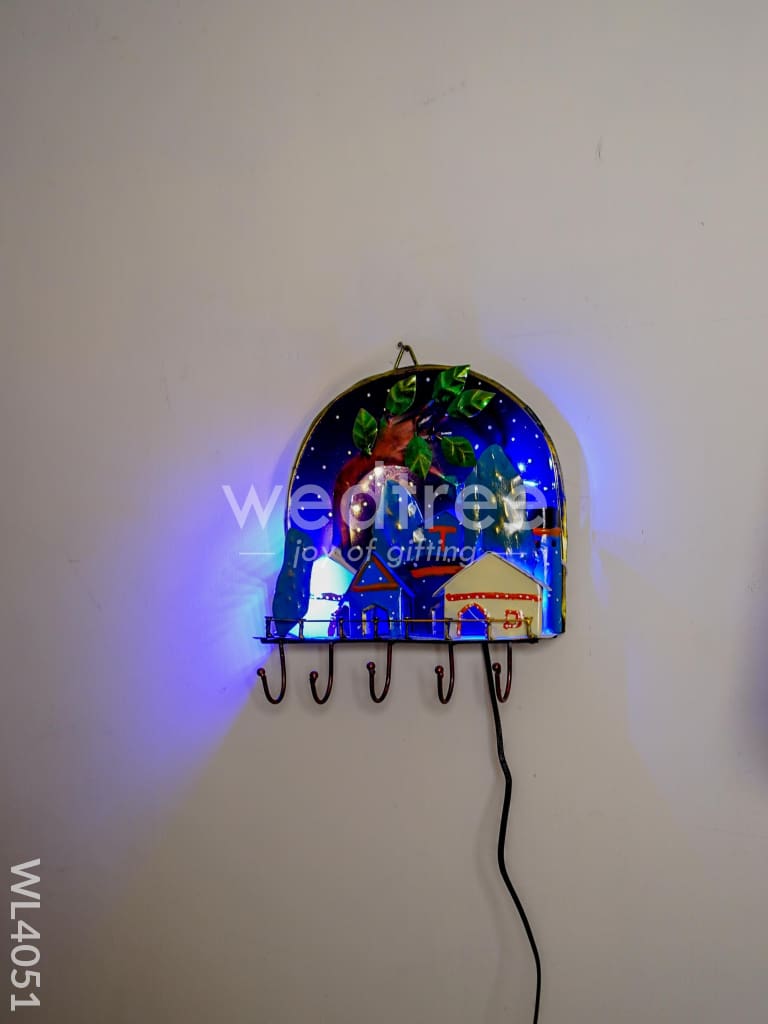 Metal Wall Hanging Decorative Key Hanger - WL4051
