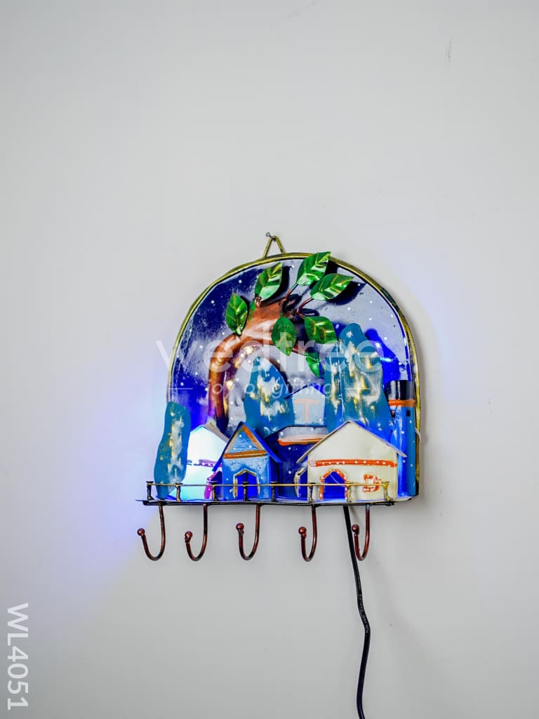 Metal Wall Hanging Decorative Key Hanger - WL4051