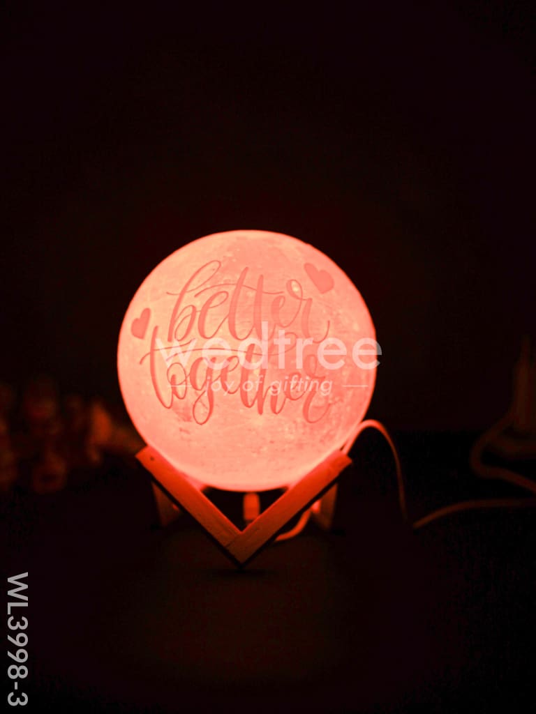 Moon Lamp with Stand & USB - WL3998