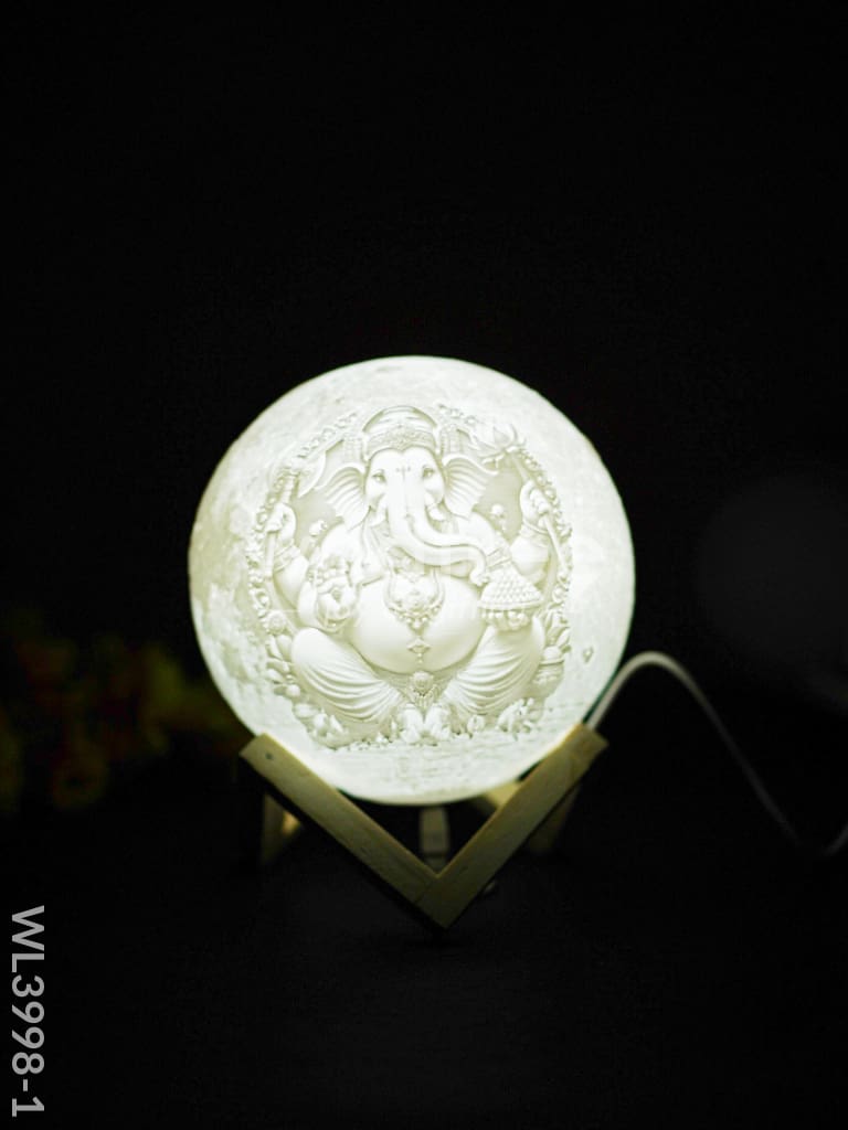 Moon Lamp with Stand & USB - WL3998