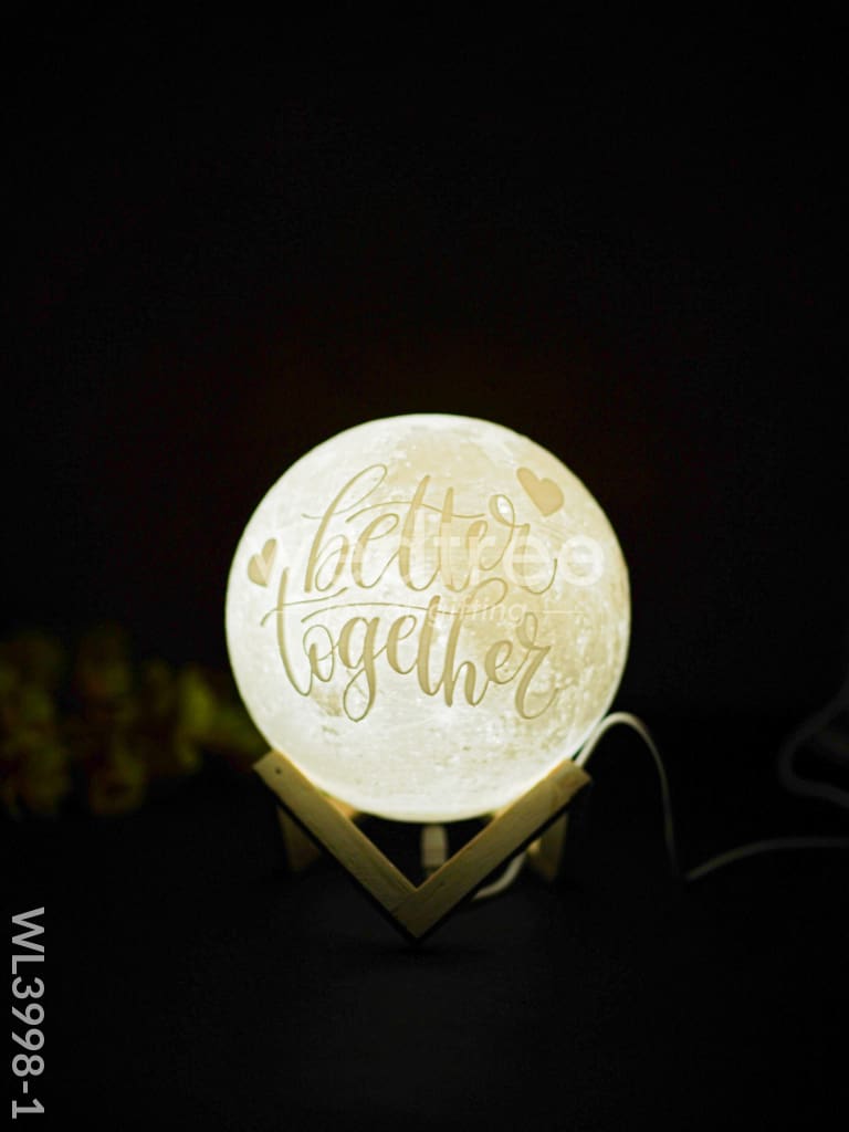 Moon Lamp with Stand & USB - WL3998