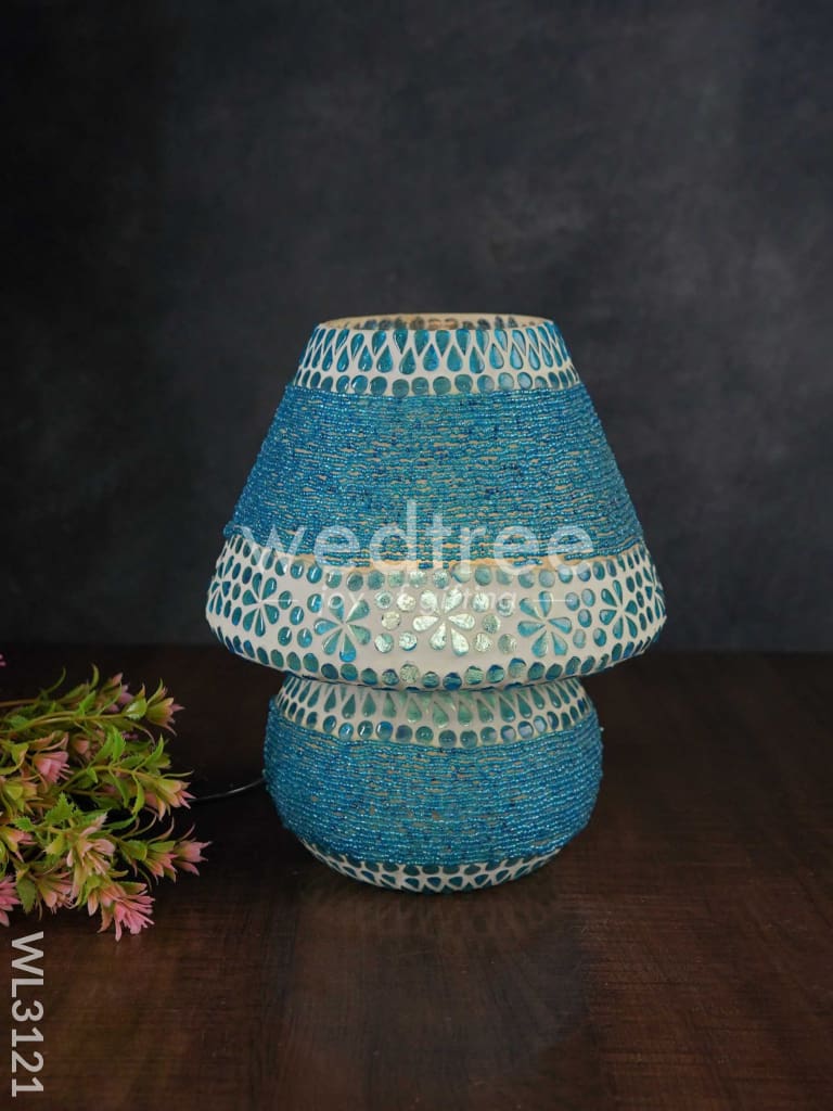 Mosaic Glass Table Lamp - 10 inch - WL3121