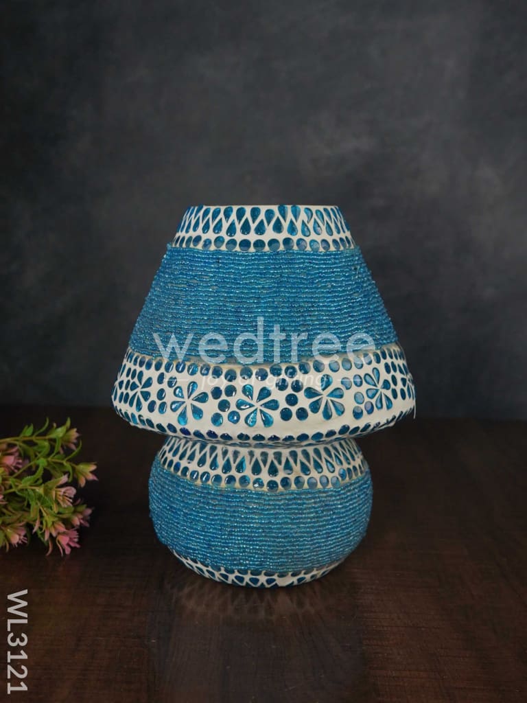 Mosaic Glass Table Lamp - 10 inch - WL3121