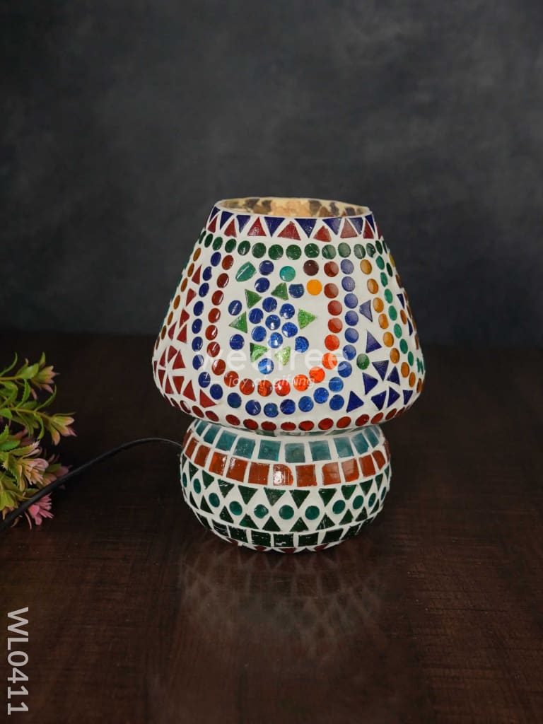 Mosaic Glass Table Lamp - 7 inch - WL0411