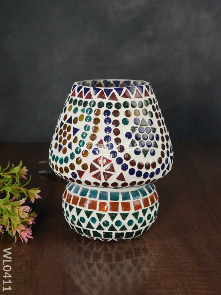Mosaic Glass Table Lamp - 7 inch - WL0411