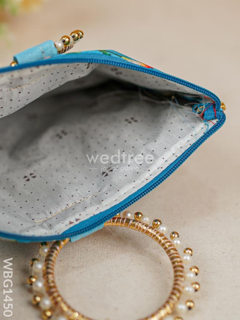 Multi Color - Pichwai Digital Printed Hand bags - WBG1450