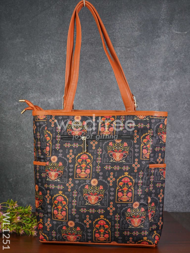 Multi Designed Hand Bag - WL1251