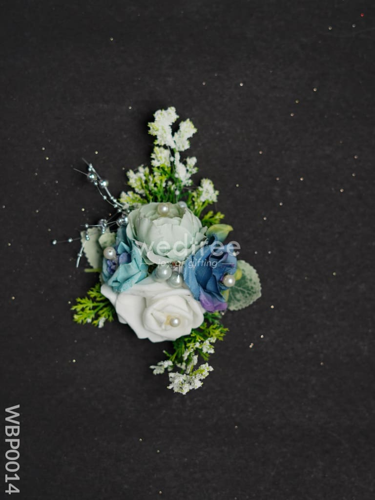 Multicolour Flowers with Leaf & Beads - WBP0014