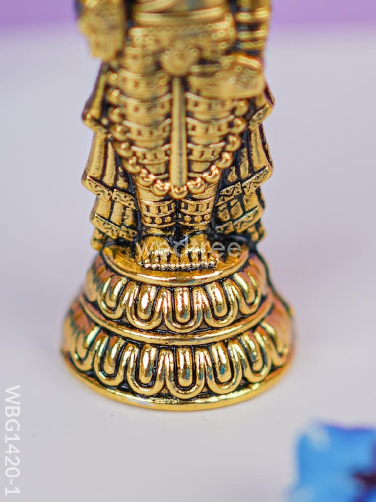 Murti - Gold Antique Tirupati Balaji Idol - WBG1420