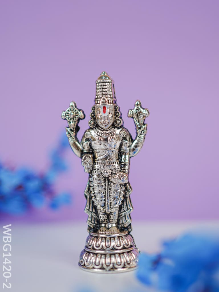 Murti - Gold Antique Tirupati Balaji Idol - WBG1420