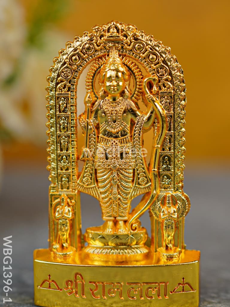 Murti - Ram Lalla - Gold Finish - WBG1396