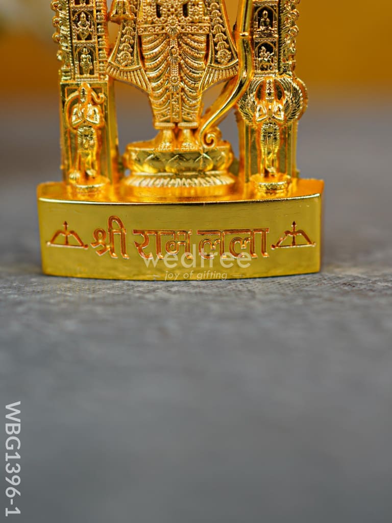 Murti - Ram Lalla - Gold Finish - WBG1396