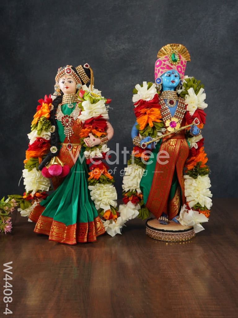 Nalangu Doll - Andal Krishna -15 inch - W4408-4