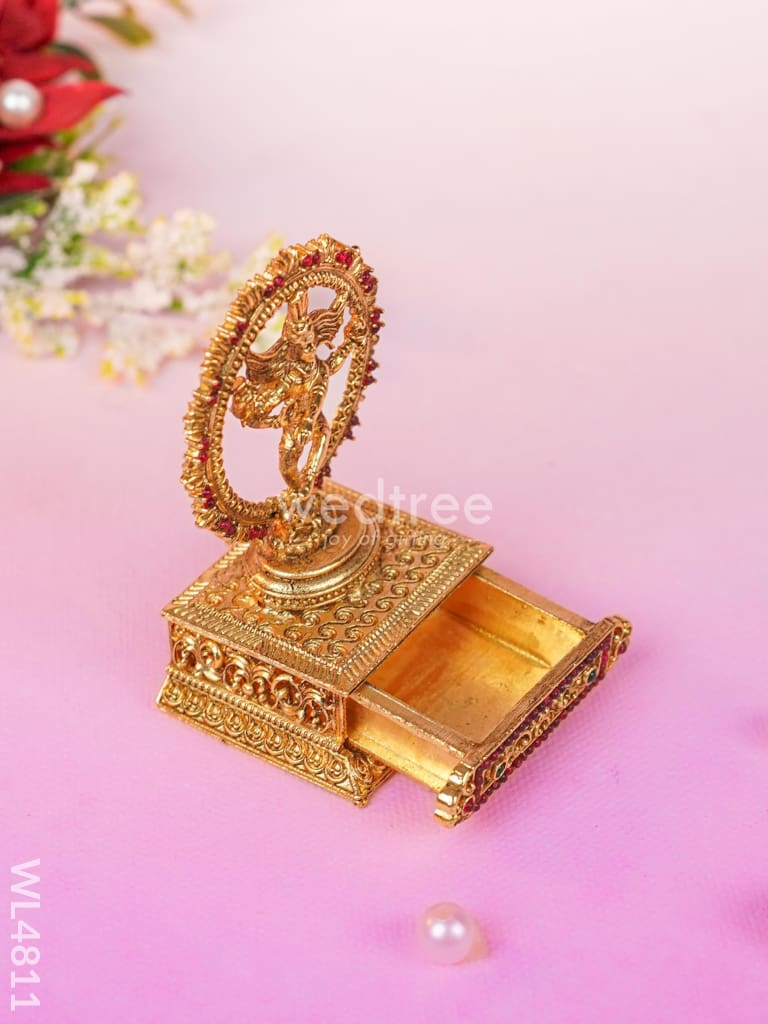 Nataraja Kumkum Holder - 3 inch - WL4811