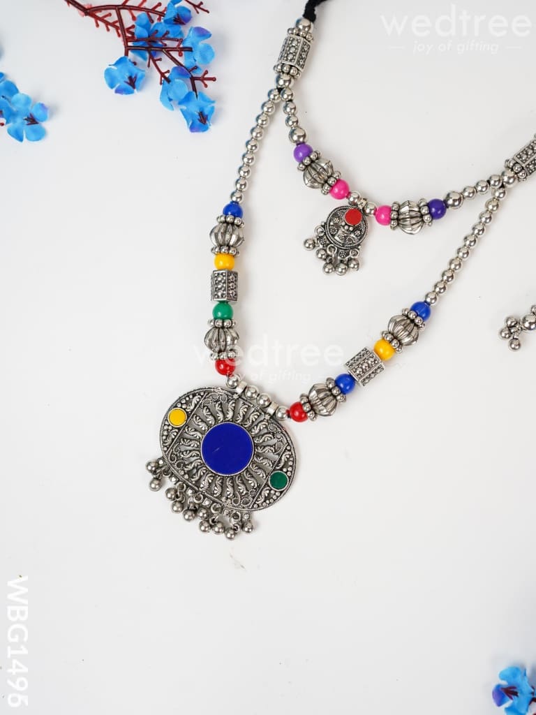 Necklace with Earrings - WBG1495