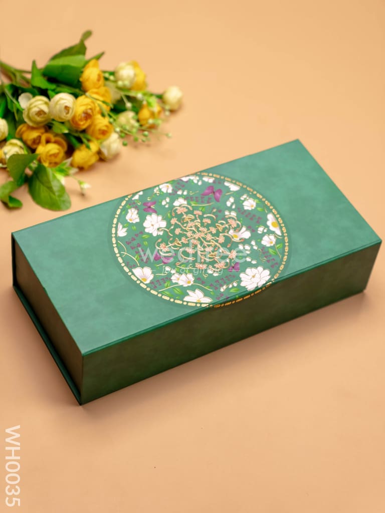 New Year Hamper 1 - Tin Jar, Brass Diya and Dry Fruits - WH0035
