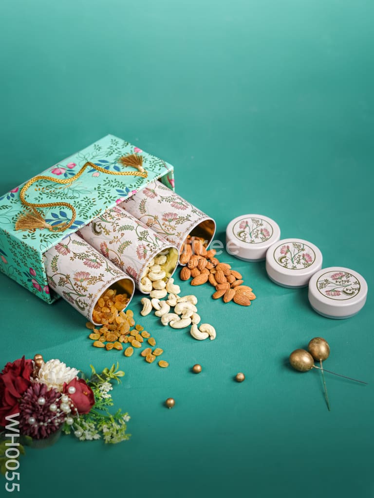 New Year Hamper 13 - Tin Jar Kit with Dry Fruits - WH0055