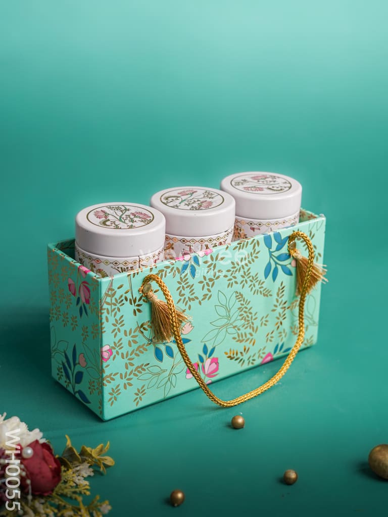 New Year Hamper 13 - Tin Jar Kit with Dry Fruits - WH0055