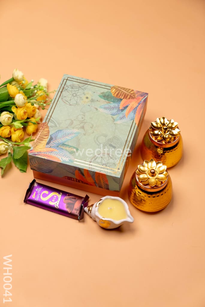 New Year Hamper 7 - Jar, Candle and Chocolate - WH0041
