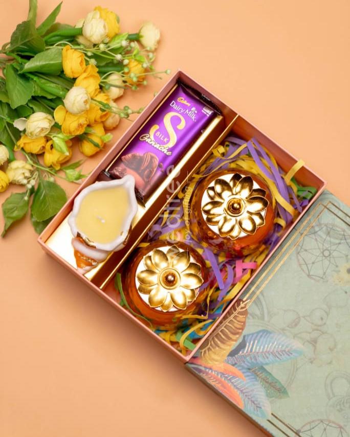 New Year Hamper 7 - Jar, Candle and Chocolate - WH0041