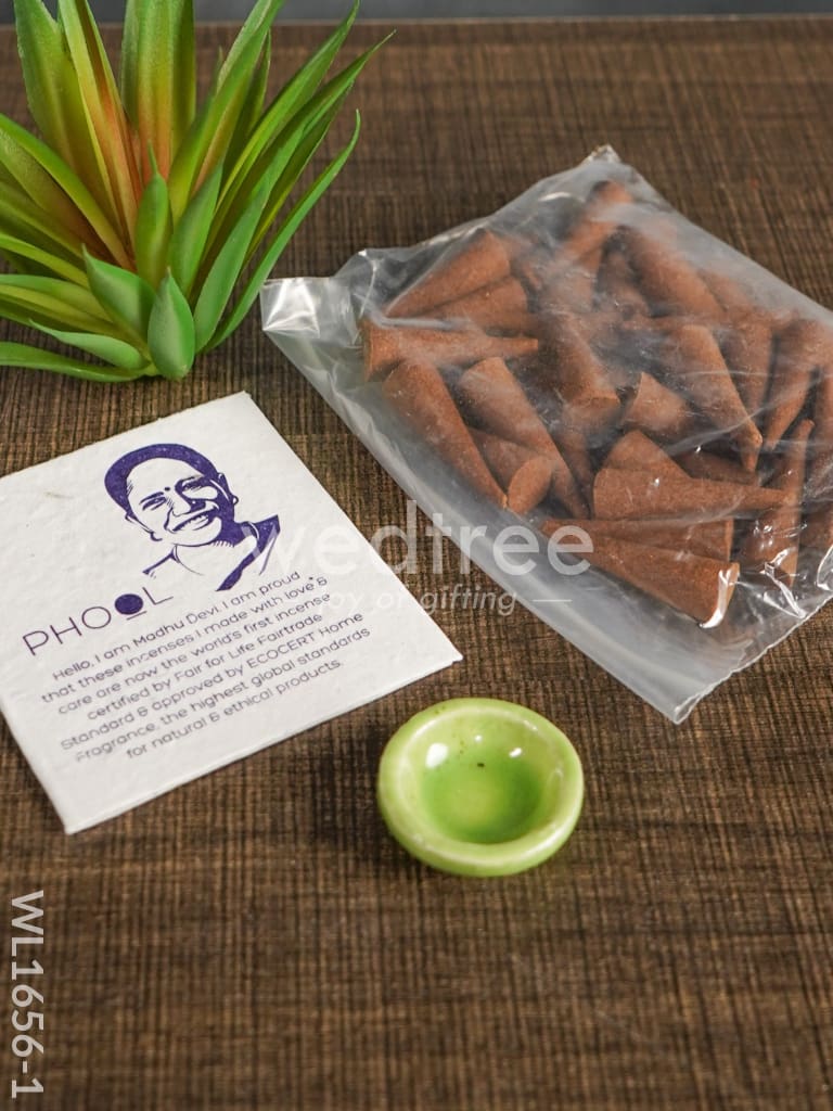 Organic Aromatic Incense Cones - WL1656