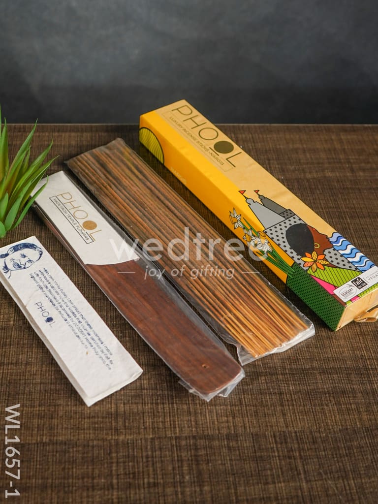 Organic Incense Sticks with Holder - WL1657