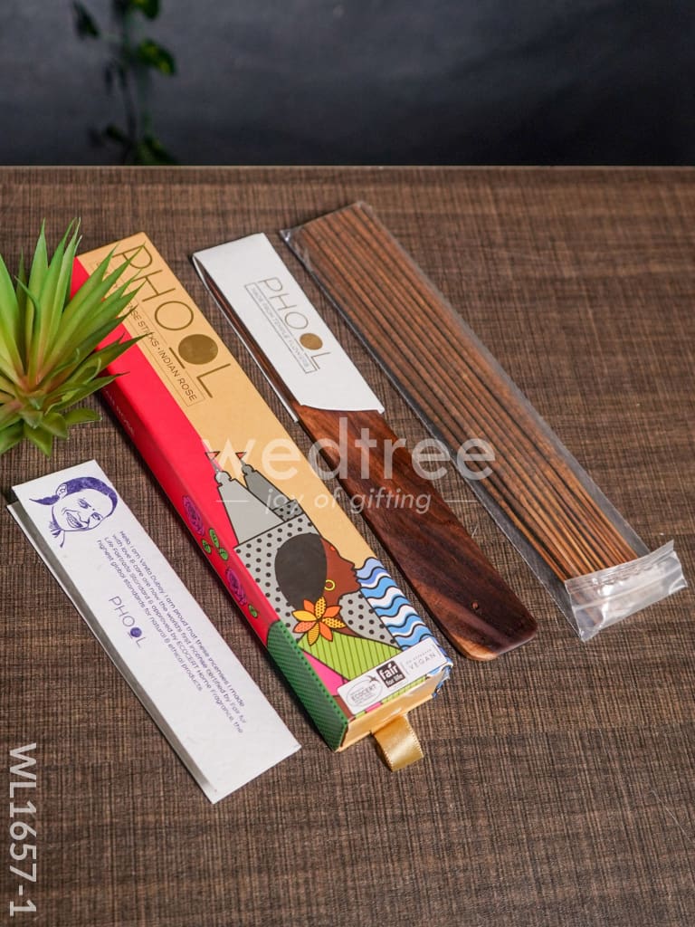 Organic Incense Sticks with Holder - WL1657