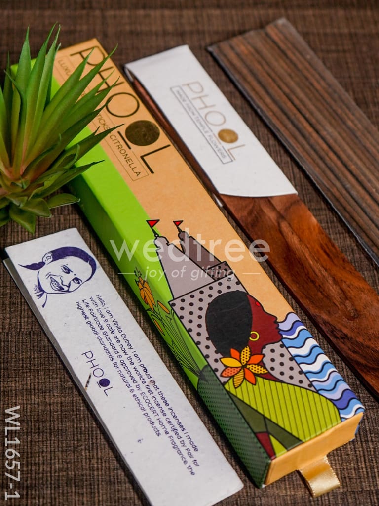 Organic Incense Sticks with Holder - WL1657