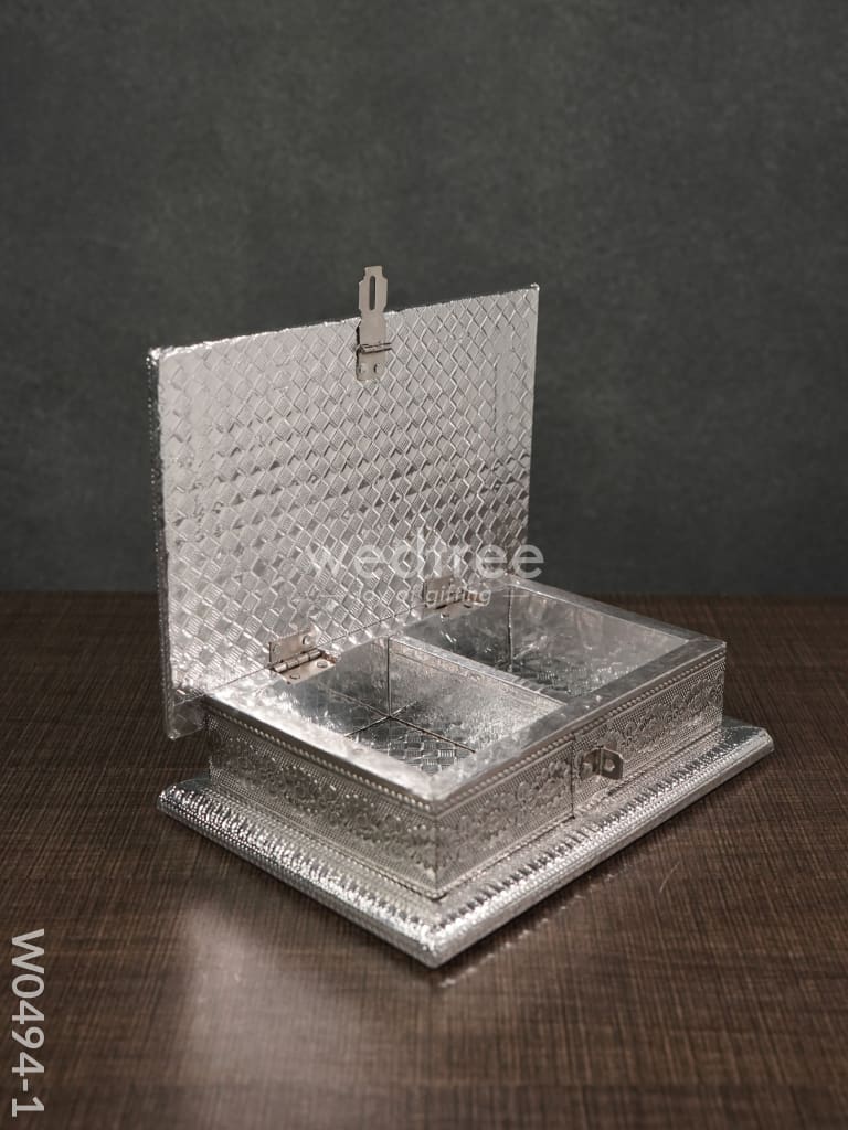 Oxidised Dry Fruit Photo Box - Medium - 5 x 7 inch - W0494