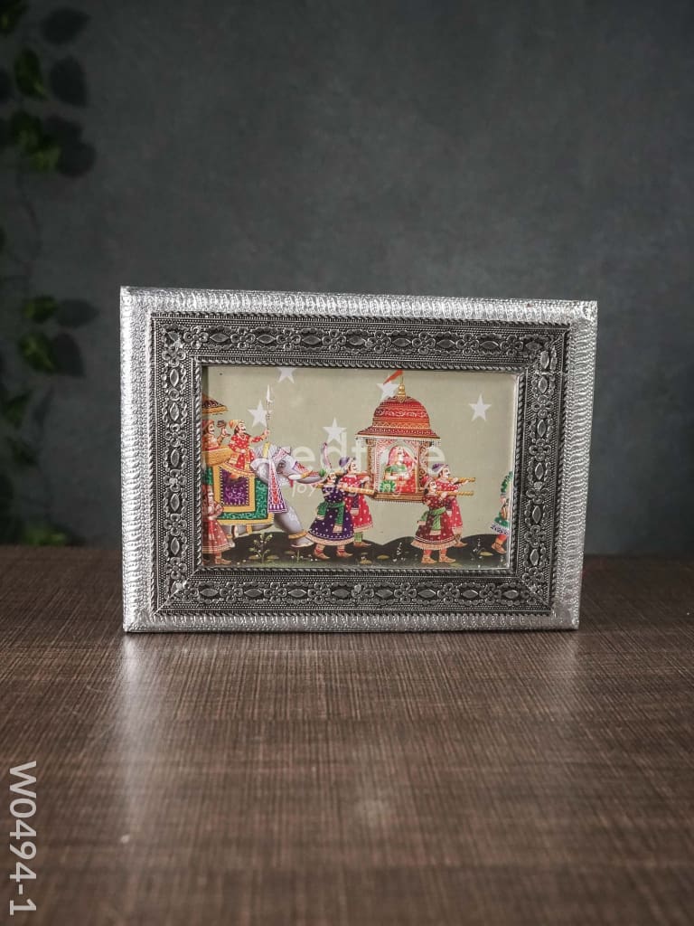 Oxidised Dry Fruit Photo Box - Medium - 5 x 7 inch - W0494