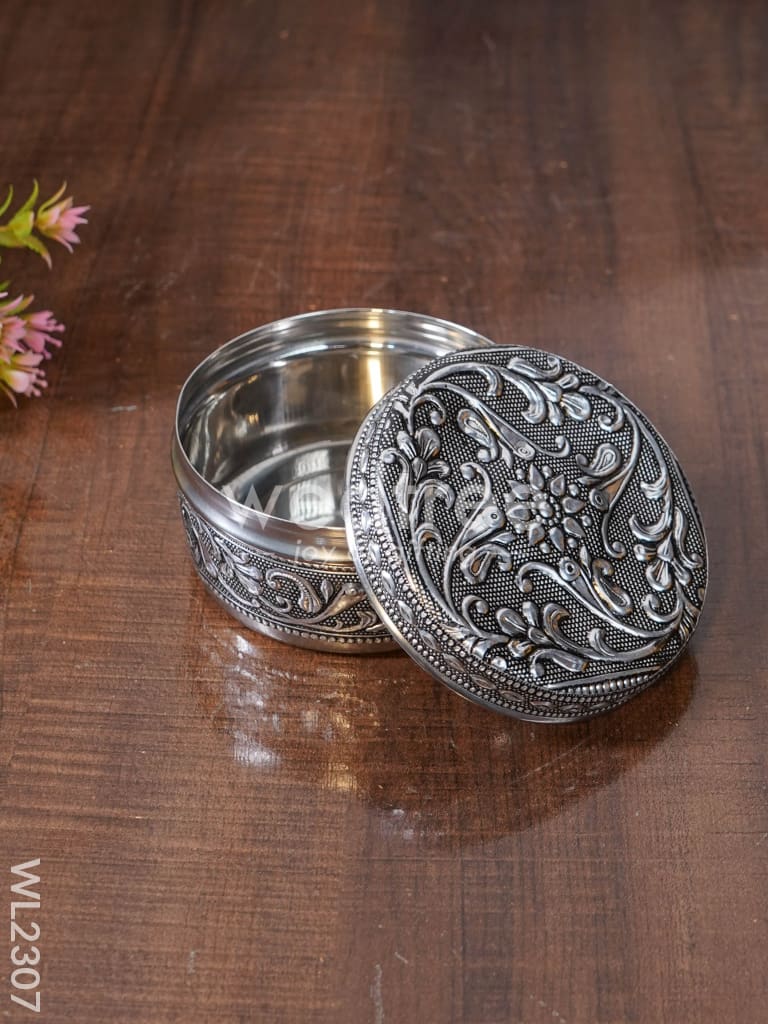 Oxidized Box with Tray Set (set of 4) - WL2307