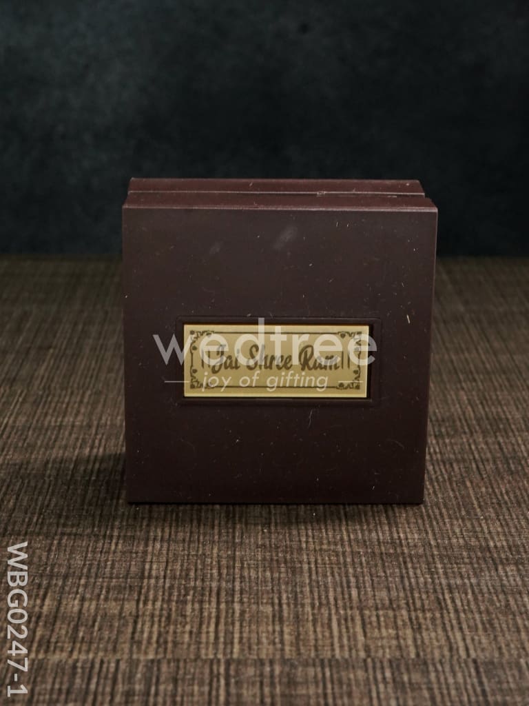 Paduka Prayer Box (Mini) - Ramar Pattabishekam - WBG0247-1