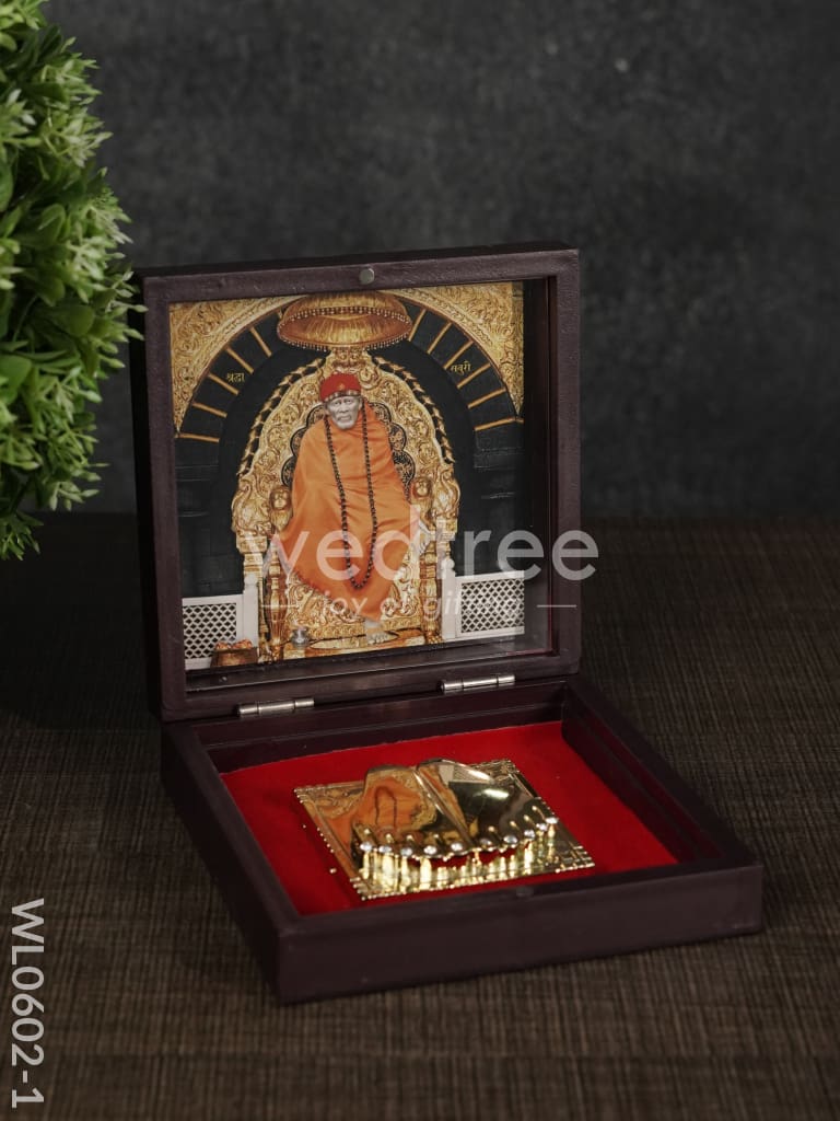 Paduka Prayer Box (Small) - WL0602