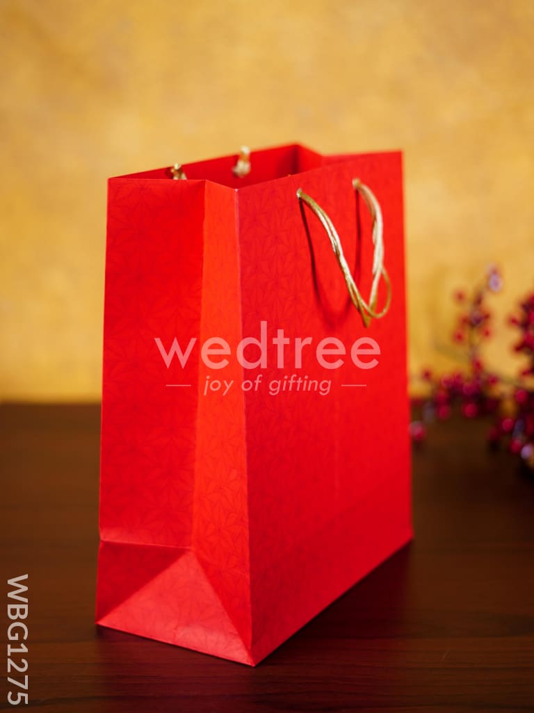 Paper Bag with Leaf Design - WBG1275