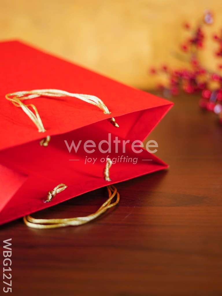 Paper Bag with Leaf Design - WBG1275