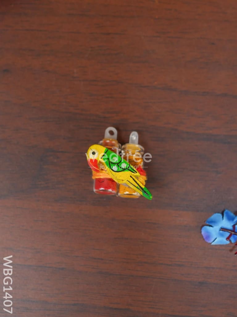 Parrot Haldi Kumkum Set - WBG1407