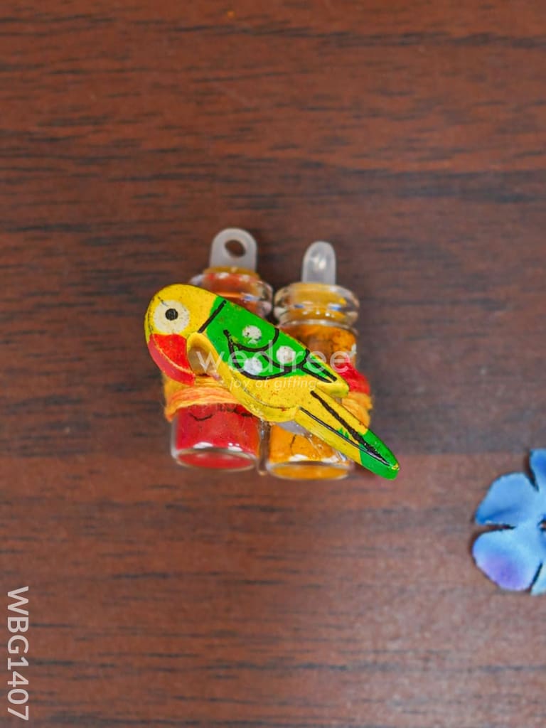 Parrot Haldi Kumkum Set - WBG1407