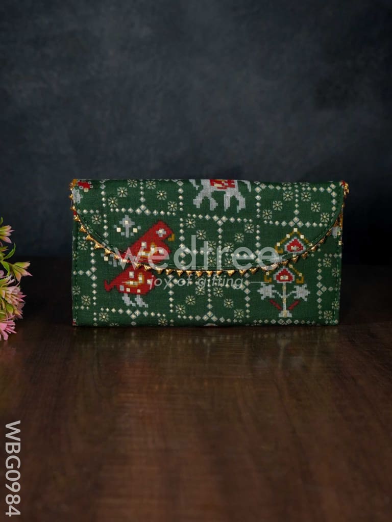 Patola Fabric Purse - WBG0984