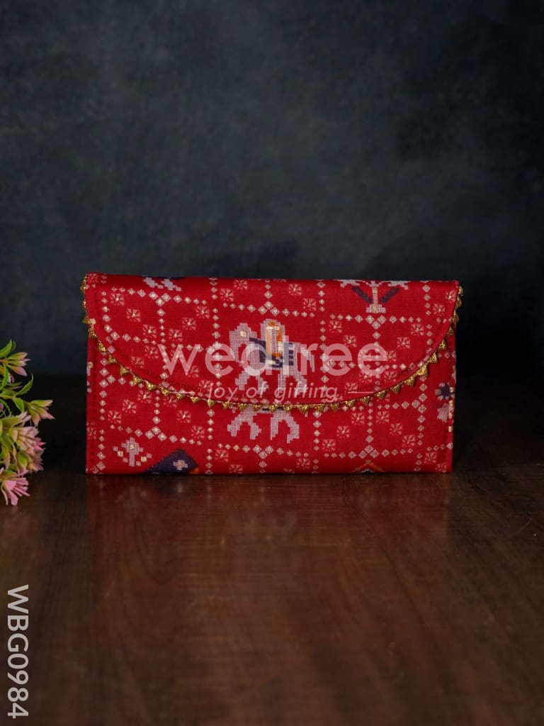 Patola Fabric Purse - WBG0984