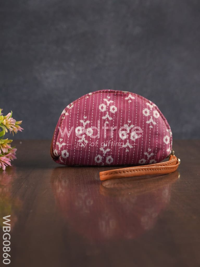 Patola Printed Fabric Clutch - WBG0860