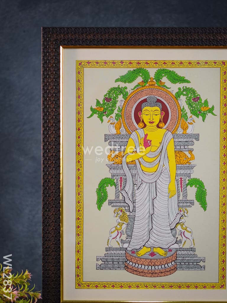 Pattachitra Painting Buddha - 18 x 12 - WL2837