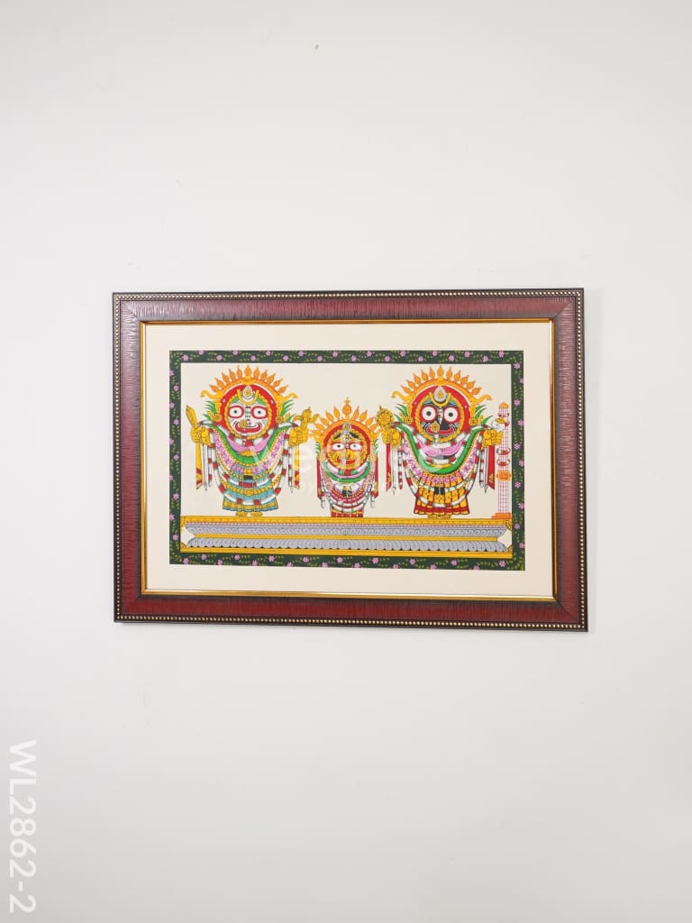 Pattachitra Painting Lord Jagannath Darbar - WL2862