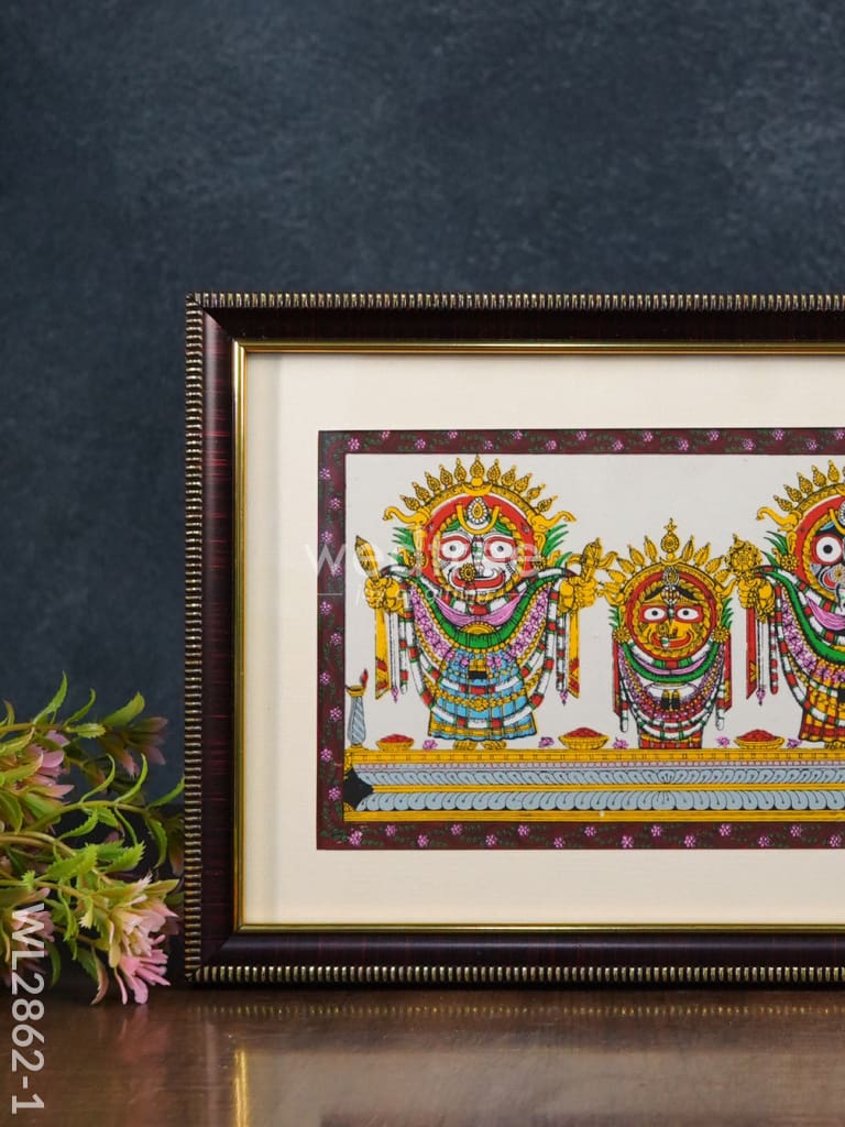 Pattachitra Painting Lord Jagannath Darbar - WL2862