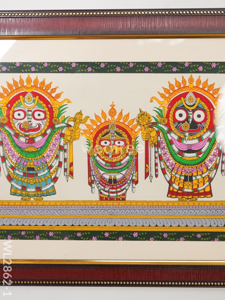Pattachitra Painting Lord Jagannath Darbar - WL2862