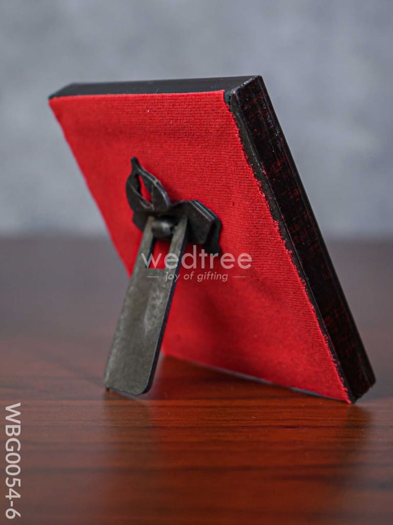 Photoframe Silver Plated - Small - Lakshmi Ganesh - WBG0054-6